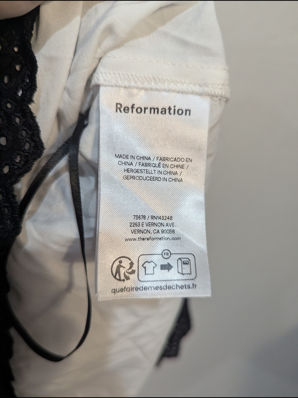 Reformation Valetta Two Piece In Remy Check - Size 6 - Picture 8 of 12